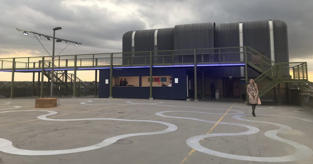 Car Park in London a cultural centre ptc.