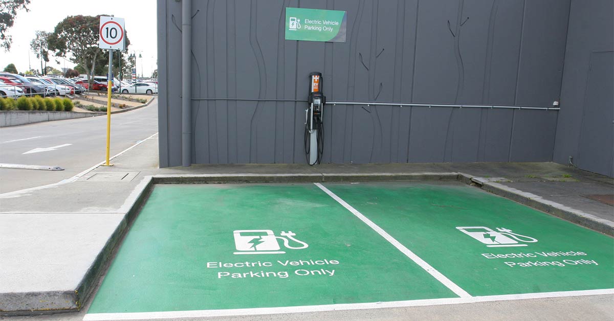 The issues with electric vehicles charging at car parks ptc.